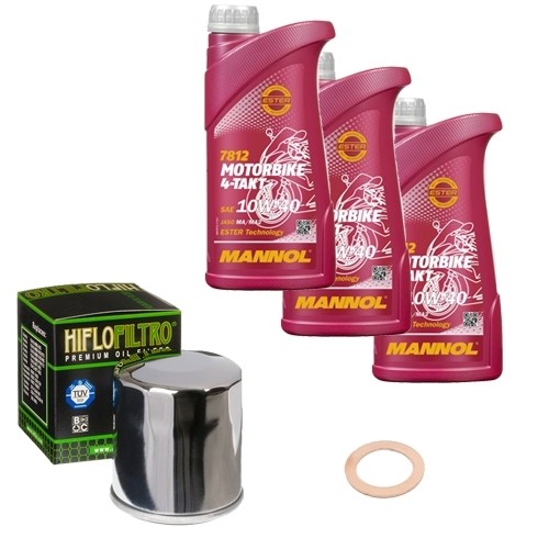 Hiflo ölfilter set mannol - hiflo,