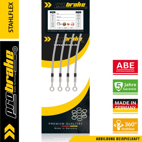 Stahlflex bremsleitung für - stahlflex,